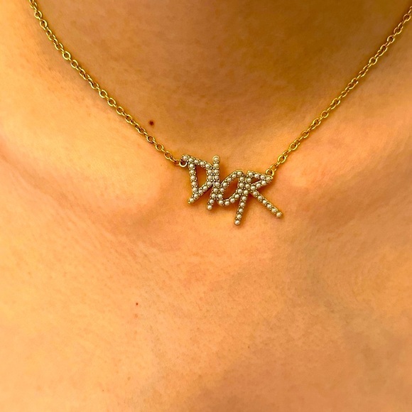 DIOR necklace authentic 100% - Picture 2 of 12